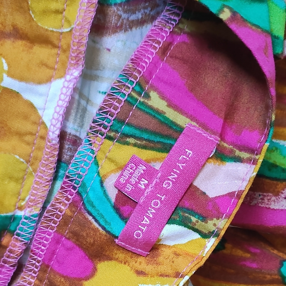 Flying Tomato Multicolor Bohemian Skirt WITH POCKETS - Picture 3 of 6